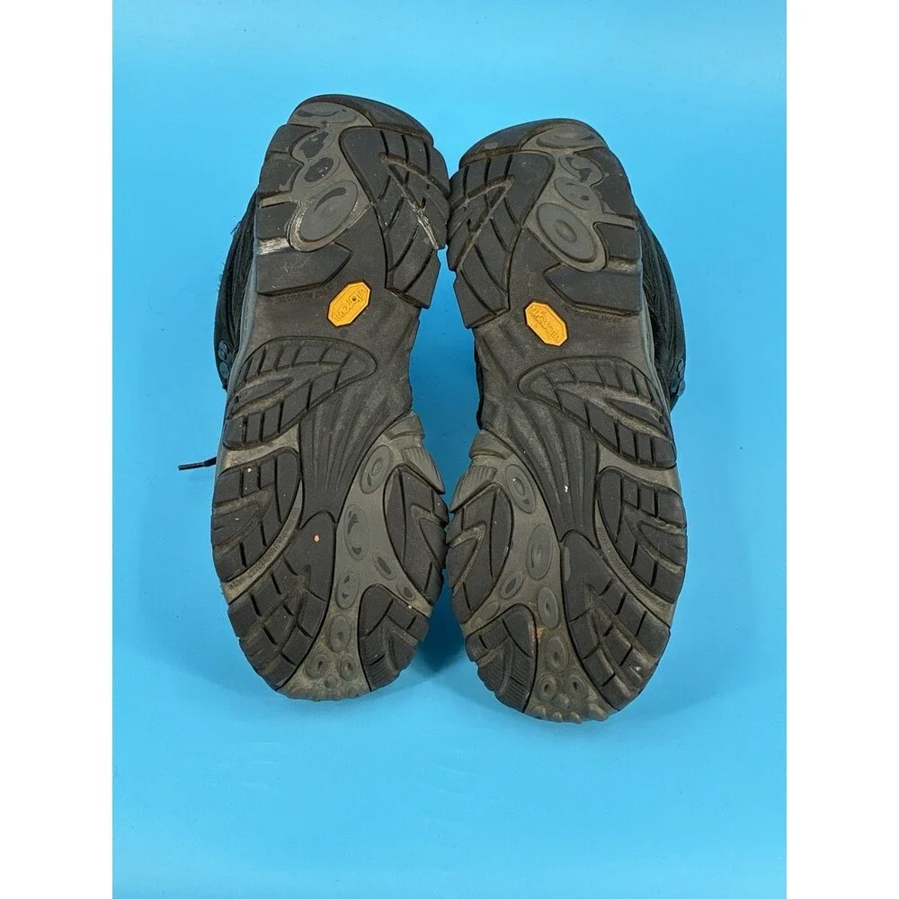 Merrell Moab 2 Mid Vent Mens Size 12 Black Night Vibram Hiking Boots J06049
